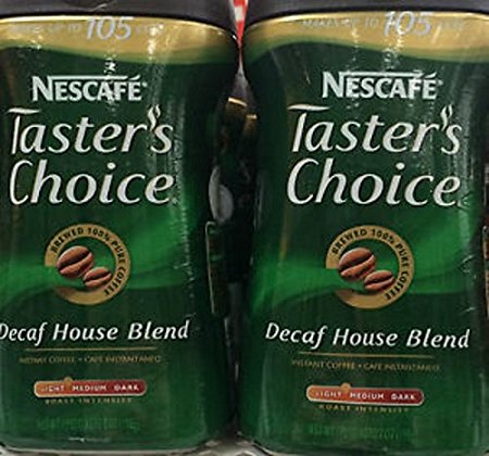 Nescafe Taster's Choice Decaf Instant Coffee - 10 oz jar(Pack of 2)