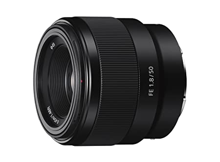 Sony SEL50F18F E Mount Full Frame 50 mm F1.8 Prime Lens (Black)