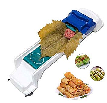 Alliebe Sushi Mold Vegetable Meat Rolling Tool Sushi Roller Dolma Sarma Roller Magic Sushi Roller Stuffed Grape Cabbage Leave Grape Leaf Machine