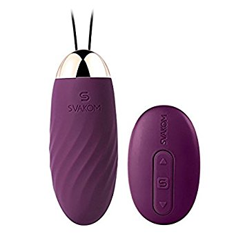 SVAKOM Elmer Wireless Vibrating Love Egg Waterproof Silicone Rechargeable Bullet Egg with Remote Control