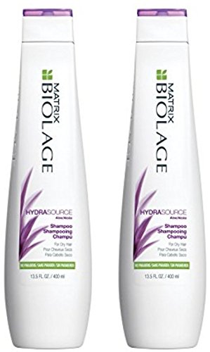 Matrix Biolage Hydrasource Shampoo, 13.5 Fluid Ounce ( Pack of 2)