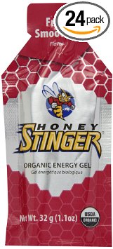 Honey Stinger Organic Energy Gel, Fruit Smoothie, 1.1 Ounce (Pack of 24)