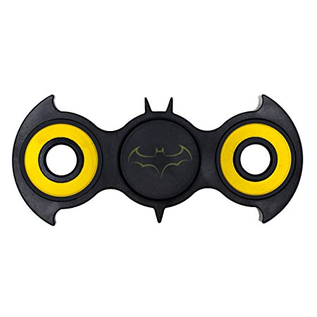 Batman Fidget Spinner. Smooth Custom Bat Shaped Hand Spinner with Ceramic Bearing., Durable. Stress Reducer & Perfect for ADHD, ADD, Anxiety. 100% Satisfaction Gaurantee