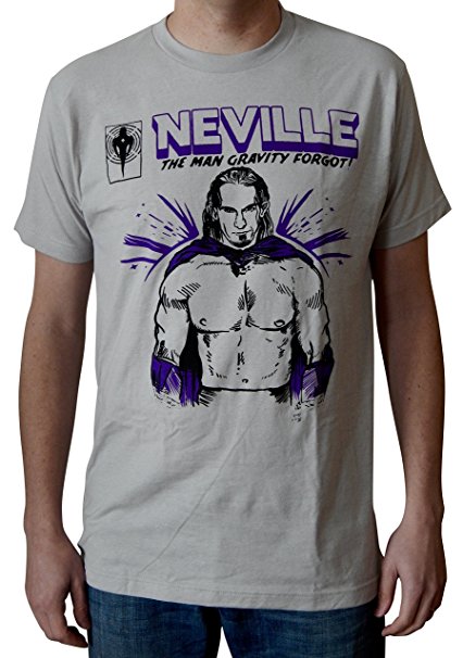 WWE Neville Man Gravity Forgot Men's Grey T-shirt