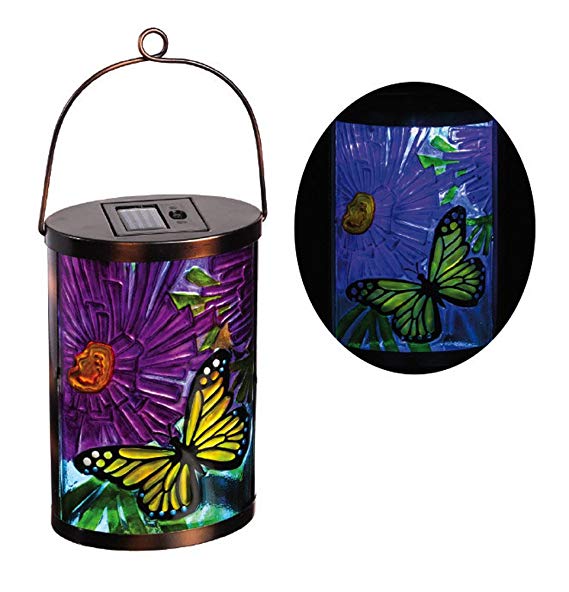 New Creative Butterfly Garden Friends Hanging Solar Lantern