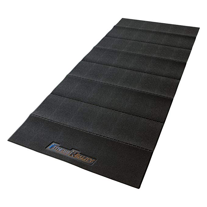 Fitness Reality Water-Resistant Folding Exercise Equipment Mat (79" x 35.4")