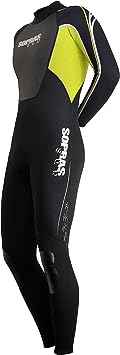 Sopras Sub "ISIDA Men's 2MM Full Wetsuit Scuba Diving Surfing Freediving Spearfishing Underwater Suit Snorkiling Free Diving Gear Swim Swimming Wet Suit Jumpsuit