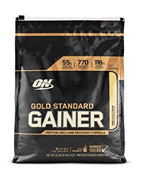 OPTIMUM NUTRITION Gold Standard Gainer, Vanilla Ice Cream, 10 Pound