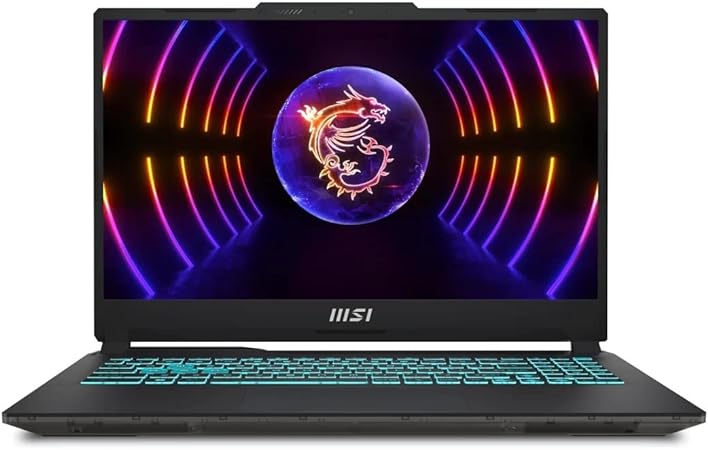 MSI Cyborg Gaming Laptop: 15.6" 144Hz FHD 1080p Display, Intel Core i7-12650H, NVIDIA GeForce RTX 4060, 32GB DDR5 RAM, 1TB SSD, Ray Tracing, Gaming Headset, Win11