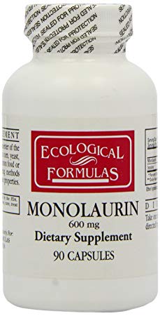 Ecological Formulas Monolaurin 600mg - 90 Capsules