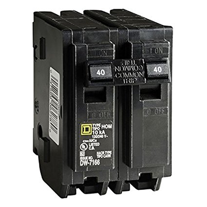 Square D by Schneider Electric HOM240CP Homeline 40 Amp Two-Pole Circuit Breaker