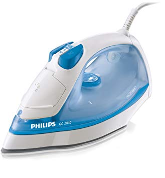 Philips GC2810/02 PowerLife SteamGlide Iron, 2000 Watt, White and Blue