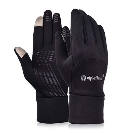 Unisex Fleece Windproof Winter Outdoor Cycling Gloves Touchscreen Gloves for SmartPhone