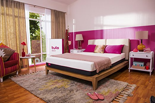 tulo Medium Foam Mattress, Queen Size, for Great Sleep and Balance Between Soft and Firm