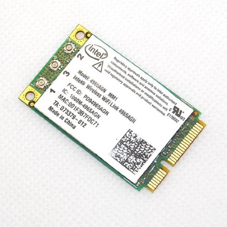 New HP Intel 4965 AGN Wireless-N WiFi Link Mini PCI-E Card 300 Mbps 80211abgn 245 GHz 4965AGN MM1