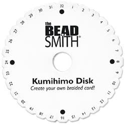 Beadsmith (5-Pack) Kumihimo Disk 6 inch Round W/English Instructions KD600