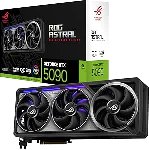 ASUS NVIDIA GeForce RTX 5090 Video Card 32GB GDDR7 PCI Express 5.0 / ROG-ASTRAL-RTX5090-O32G-GAMING