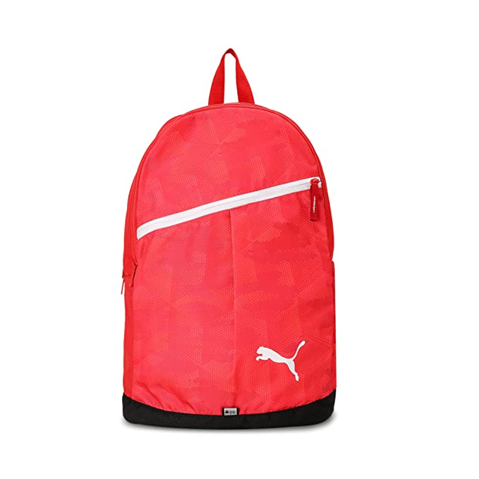 Puma Unisex-Adult Graphic School Backpack, High Risk Red, X (7853602)