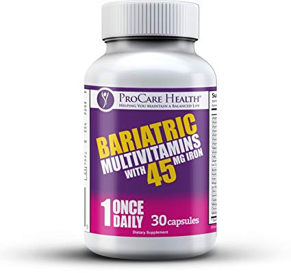 Bariatric Once-A-Day Multivitamin 30 Ct Capsule- Designed for patients post weight loss surgery