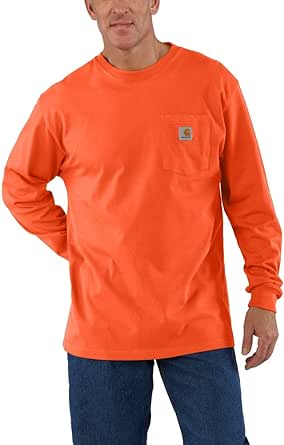 Carhartt Men's Loose Fit Heavyweight LongSleeve Pocket TShirt