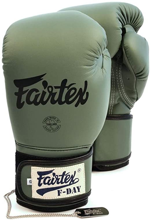 Fairtex Boxing Gloves BGV11 F-Day Limited Edition Sparring Muay Thai MMA K1