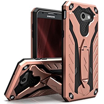 Samsung Galaxy J3 Emerge Case, Zizo [Static Series] Shockproof [Military Grade Drop Tested] w/ Kickstand - Samsung Galaxy J3 Prime / Amp Prime 2