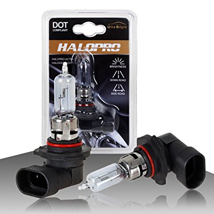 HaloPro High Performance 2pcs 9005 HB3 12V 65W Headlight High Beam / Daytime Running light DRL Halogen Bulb Night White For LEXUS /Mazda /Mitsubishi