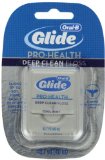 Oral-B Glide Pro-Health Deep Clean Cool Mint Flavor Floss Pack of 6