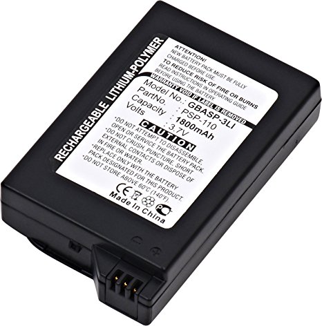 Sony PSP-1000, PSP-1001 Replacement PSP Battery