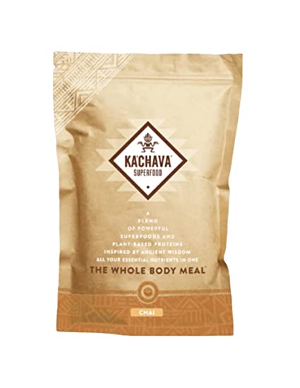 Ka’Chava Meal Replacement Shake - A Blend of Organic Superfoods and Plant-Based Protein - The Ultimate All-In-One Whole Body Meal. 15 meals per bag. (Chai)