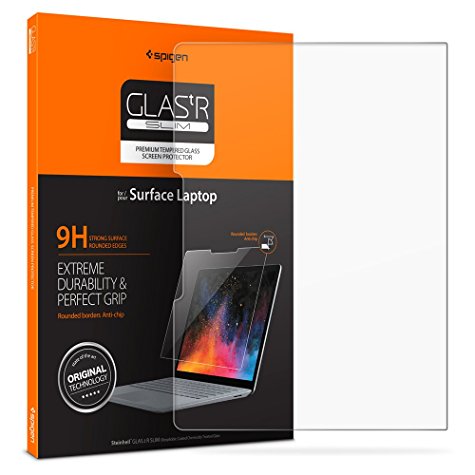 Spigen Screen Protector Tempered Glass for Microsoft Surface Laptop 2017