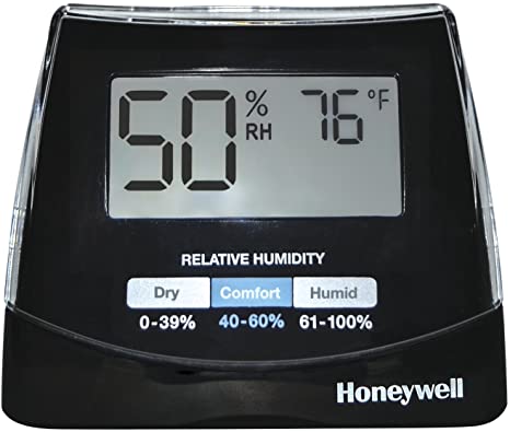 Honeywell Humidity Monitor, Black