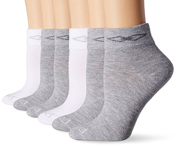 PEDS Women's Coolmax Anklet Sock with Comfort Top and Arch Support (6 Pair Pack)