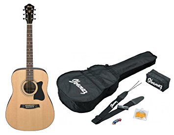 Ibanez V50NJP-NT Acoustic Guitar Jam Pack