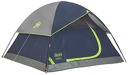 Coleman, Sundome Dome Tent, 4 Person, Blue/Gray