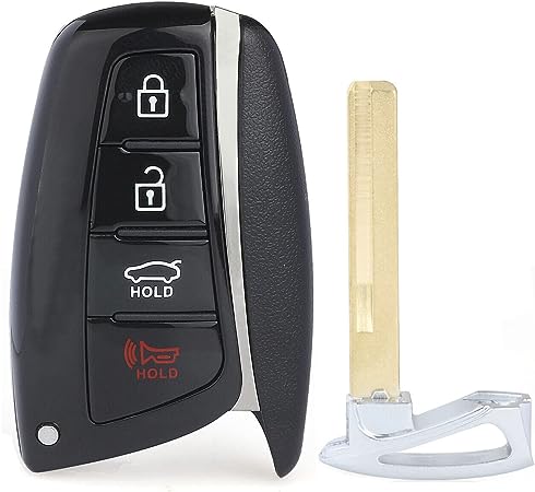 Beefunny 95440-4Z200 Smart Proximity KeyKeyless Remote Key Fob for Hyundai Santa Fe 2013 2014 2015 2016 2017 2018 (1)