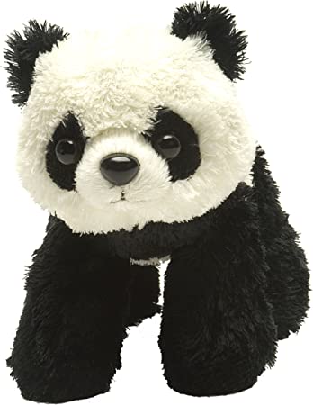 Wild Republic Panda Plush, Stuffed Animal, Plush Toy, Gifts for Kids, Hug’Ems 7"