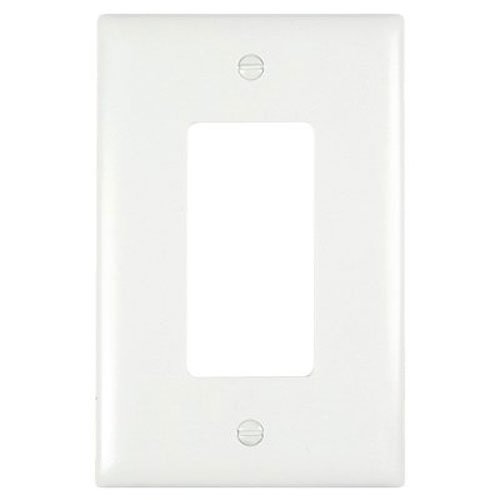 PASS & SEYMOUR TPJ26W White 1G Deco Jumbo Plate