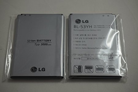 For Lg G3 Genuine Oem Original Bl-53Yh Vs985 F400 D850 D855 3000Mah Battery