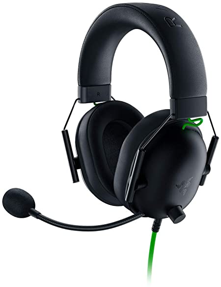 Razer BlackShark V2 X Gaming Headset: 7.1 Surround Sound - 50mm Drivers - Memory Foam Cushion - PC, PS4,PS5, Nintendo Switch, Xbox One, Xbox Series X & S, Mobile - 3.5mm Audio Jack - Black