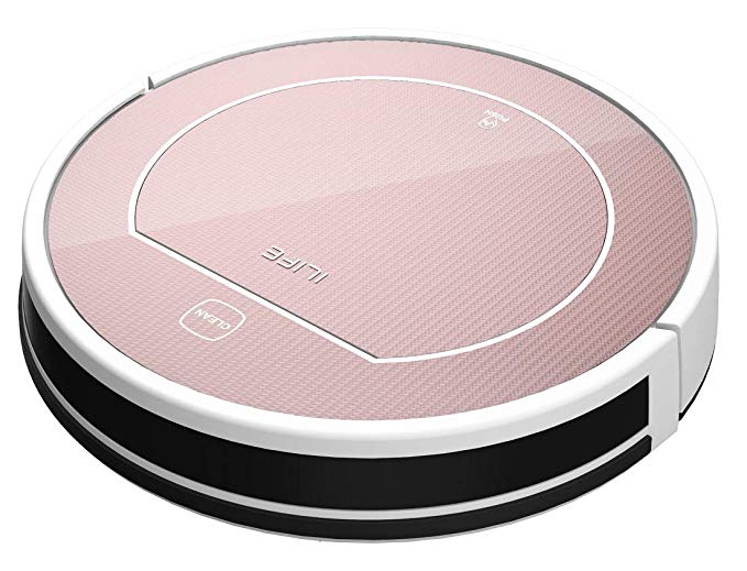 iLife V7s Plus Wet and Dry Robotic Vacuum Cleaner (Rose Gold)