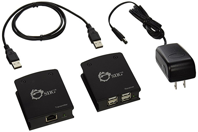 SIIG USB 2.0 4-Port Extender (JU-EX0111-S1)