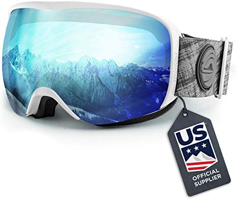 Wildhorn Cristo Ski Goggles - US Ski Team Official Supplier - Snow Goggles for Men, Women & Youth