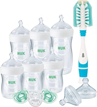 NUK Simply Natural Newborn Gift Set, 0  Months, Timeless Collection, Amazon Exclusive