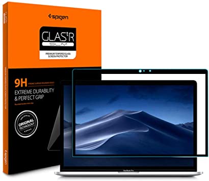 Spigen Tempered Glass Screen Protector Designed for MacBook Pro 15 inch Retina (2015-Current) [9H Hardness]…