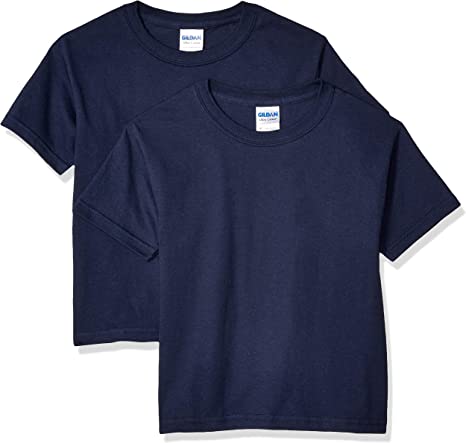 Gildan Youth Ultra Cotton T-Shirt, Style G2000B, 2-Pack