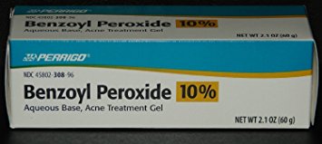 Perrigo 10 % Benzoyl Peroxide Acne Treatment Gel 2.1 oz