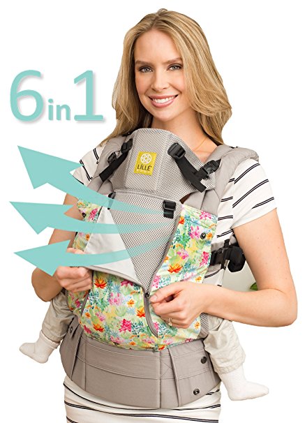 SIX-Position, 360° Ergonomic Baby & Child Carrier by LILLEbaby - The COMPLETE All Seasons (Desert Bloom)