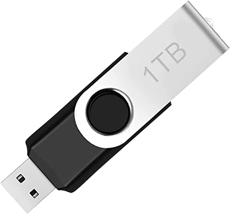 USB Flash Drive 1TB, LUNANI Ultra High Speed USB 3.0 Drive, 1000GB Large Capacity Flash Memory Stick for PC, Portable Fold 1TB Thumb Drives, USB Jump Drive with Read Speed up to 100Mb/s