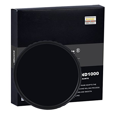 Zomei 82MM HD Slim MC ND1000 Neutral Density Filter Germany Schott